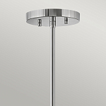 Потолочный светильник с двухслойным белым текстильным абажуром Hinkley варинант исполнения - 13 | Loft Concept в Кирове