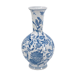 Ваза фарфоровая с синими цветочными мотивами Independence варинант исполнения - 2 | Loft Concept в Кирове