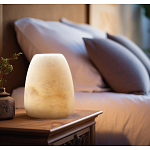 Настольная лампа в форме трапеции из натурального камня Soft Glow of Stone варинант исполнения - 4 | Loft Concept в Кирове