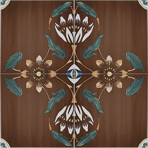 Плитка с узором Васильки 2