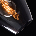 Люстра линейная с 5-ю разноцветными стеклянными плафонами Kaleido варинант исполнения - 11 | Loft Concept в Кирове