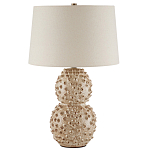 Настольная лампа с декоративными элементами в виде ракушек Frosting варинант исполнения - 3 | Loft Concept в Кирове