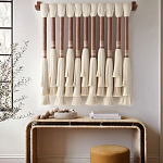 Плетеное настенное украшение с кистями Caballo Wall Hanging варинант исполнения - 1 | Loft Concept в Кирове