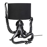 Дизайнерская Настольная лампа Черный Осьминог варинант исполнения - 1 | Loft Concept в Кирове