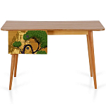 Письменный стол с принтом на ящиках Elise Desk варинант исполнения - 2 | Loft Concept в Кирове