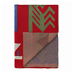 Плед хлопковый по мотивам чувашских орнаментов Ural and Siberian Patterns варинант исполнения - 2 | Loft Concept в Кирове