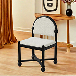 Дизайнерский стул деревянный с полукруглой спинкой Highquality варинант исполнения - 2 | Loft Concept в Кирове