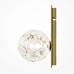 Бра с плафоном из прозрачного стекла с пузырьками воздуха Effervia варинант исполнения - 2 | Loft Concept в Кирове