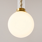 Подвесной светильник со стеклянными вставками Helios варинант исполнения - 5 | Loft Concept в Кирове