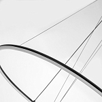 Светодиодная люстра Black LED Circle and Ball Lamp варинант исполнения - 4 | Loft Concept в Кирове