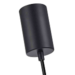 Подвесной светильник с рифленым стеклянным плафоном цилиндрической формы ARTICOLO варинант исполнения - 4 | Loft Concept в Кирове