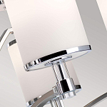 Люстра с белыми стеклянными плафонами в форме цилиндра Feiss варинант исполнения - 8 | Loft Concept в Кирове