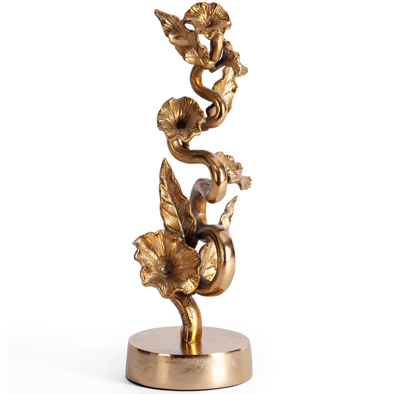 Статуэтка золотая Metal Flowers Gold Золотой Статуэтка золотая Metal Flowers Gold Золотой в Кирове | Loft Concept