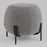 Пуф Флик ткань букле тёмно-серый варинант исполнения - 1 | Loft Concept в Кирове