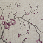 Кресло с изображением сакуры Aubrey Classical Armchair beige flax варинант исполнения - 4 | Loft Concept в Кирове