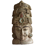 Арт-объект на стену Маска из массива акации Acacia Mask варинант исполнения - 2 | Loft Concept в Кирове