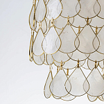 Подвесной светильник с декором из натуральной морской ракушки Iridescent Light варинант исполнения - 9 | Loft Concept в Кирове