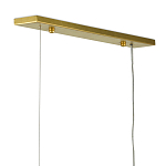 Люстра прямоугольная с белыми цилиндрическими абажурами White Ribbon варинант исполнения - 3 | Loft Concept в Кирове