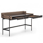 Письменный стол прямоугольный с 2-мя выдвижными ящиками Bristol варинант исполнения - 1 | Loft Concept в Кирове