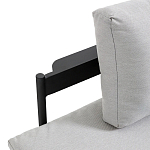 Диван-шезлонг черный Annet варинант исполнения - 3 | Loft Concept в Кирове