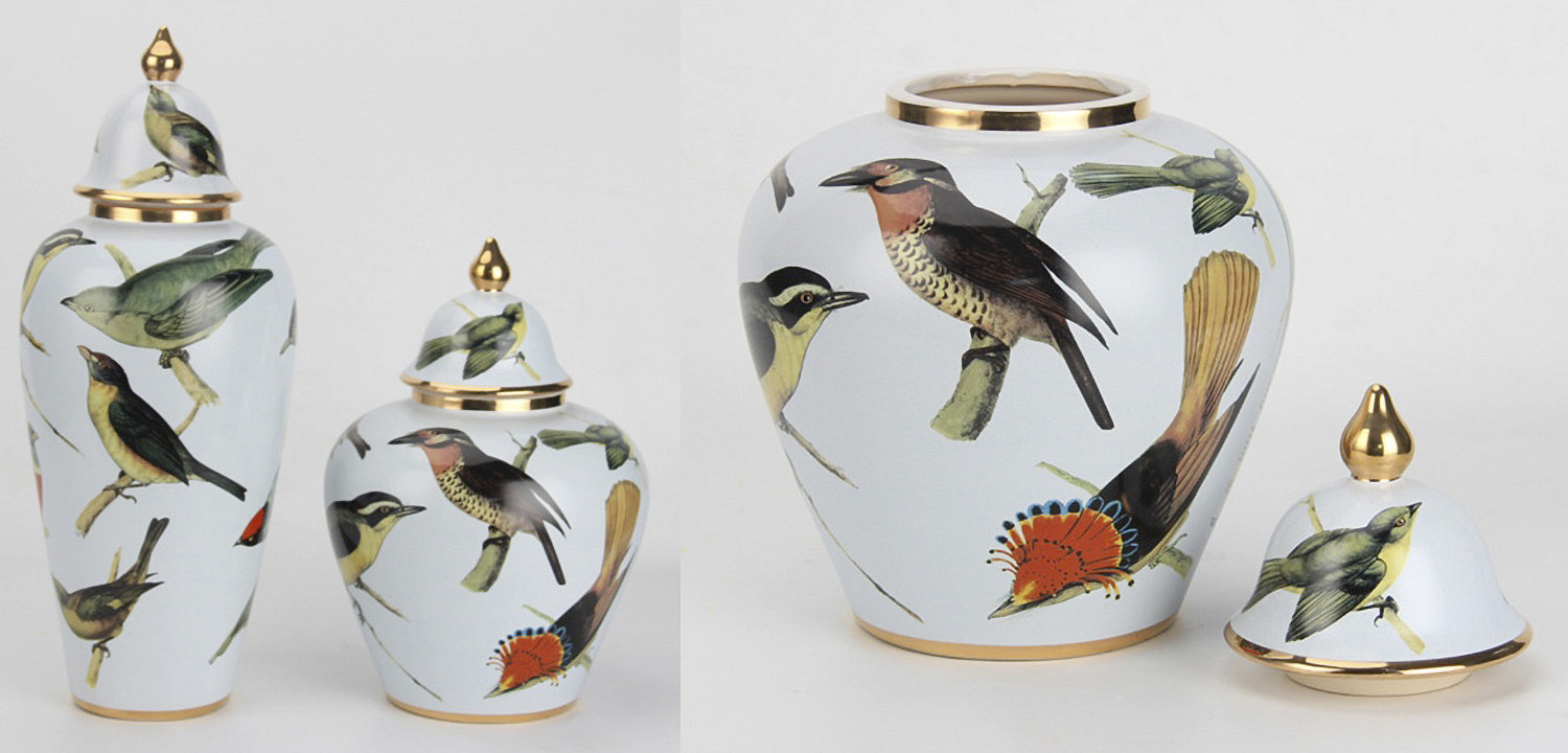 Ваза Blue Birds small Ваза Blue Birds small - Loft-Concept в Кирове