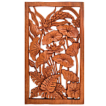 Панно из дерева Flower Panel With Trees варинант исполнения - 1 | Loft Concept в Кирове