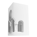 Встраиваемый в стену гипсовый светильник под покраску с арками и рельефными колоннами Antiquity Athena варинант исполнения - 4 | Loft Concept в Кирове