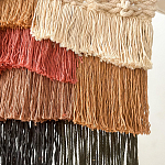 Текстильное Панно с бахромой варинант исполнения - 1 | Loft Concept в Кирове