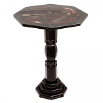 Кофейный стол из натуральных камней Змеевик и Яшма Natural Stone Tables варинант исполнения - 11 | Loft Concept в Кирове
