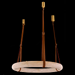 Люстра в форме обруча из натурального камня Minerals of Light варинант исполнения - 2 | Loft Concept в Кирове