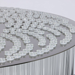 Люстра круглая с прозрачными стеклянными трубками Nembus варинант исполнения - 10 | Loft Concept в Кирове