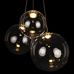 Подвесной светильник Ring прозрачное стекло варинант исполнения - 1 | Loft Concept в Кирове