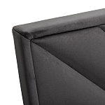 Кровать серая с подъемным механизмом Adelaide варинант исполнения - 3 | Loft Concept в Кирове