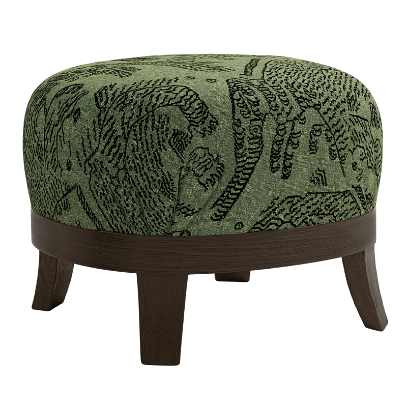 Пуф Turin Green Зеленый Коричневый в Кирове | Loft Concept 