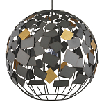 Люстра в форме сферы с декором из металлических квадратов Path to the Stars варинант исполнения - 2 | Loft Concept в Кирове
