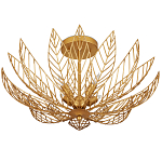 Потолочный светильник Золотые листья  Golden Petals варинант исполнения - 2 | Loft Concept в Кирове