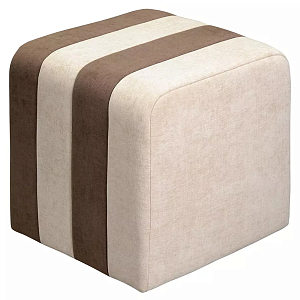 Пуф мягкий в форме куба Soft Stripes