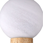 Бра цилиндрической формы с 2-мя плафонами белого цвета Marble Glow варинант исполнения - 4 | Loft Concept в Кирове