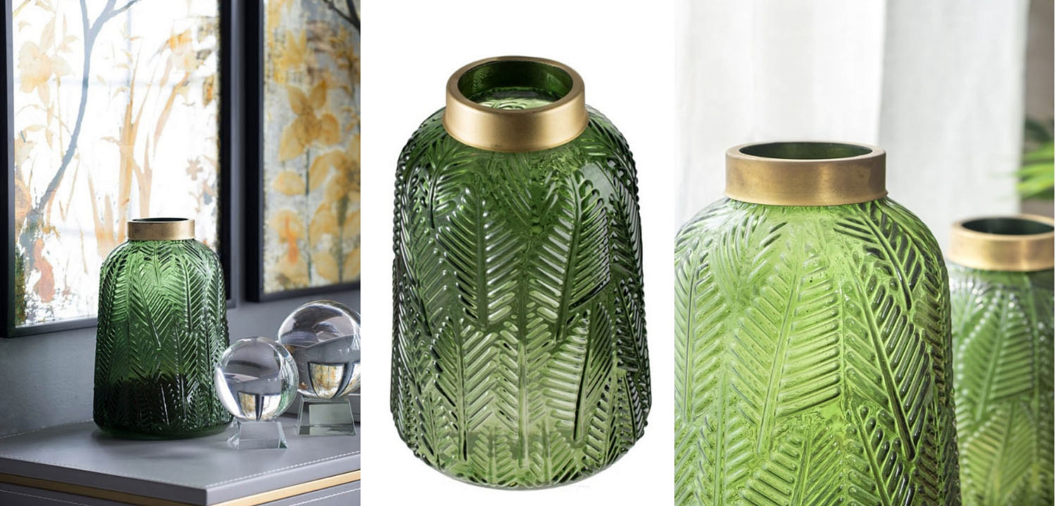 Ваза Green Vase Golden Throat high Ваза Green Vase Golden Throat high - Loft-Concept в Кирове