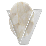 Бра светодиодное с диском из кварца Vendetta варинант исполнения - 2 | Loft Concept в Кирове