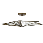 Потолочный светильник фигурный с состаренными зеркальными панелями Antique Mirror варинант исполнения - 2 | Loft Concept в Кирове