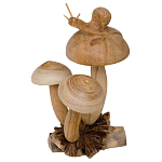 Статуэтка из дерева улитка Animals of the World варинант исполнения - 4 | Loft Concept в Кирове