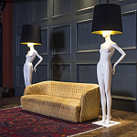 Лампа MANNEQUIN LAMP с абажуром созерцание силуэта варинант исполнения - 4 | Loft Concept в Кирове