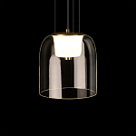 Подвесной светильник с цилиндрическим прозрачным стеклянным плафоном Grada Light варинант исполнения - 5 | Loft Concept в Кирове