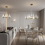 Бра с декоративными птицами Ganthea 3 лампы варинант исполнения - 4 | Loft Concept в Кирове