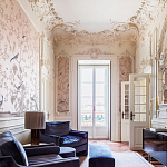 Обои ручная роспись Earlham Almost Mauve варинант исполнения - 2 | Loft Concept в Кирове