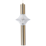 Подвесной светильник Toussaint Metal Tube Brass Hanging Lamp варинант исполнения - 1 | Loft Concept в Кирове