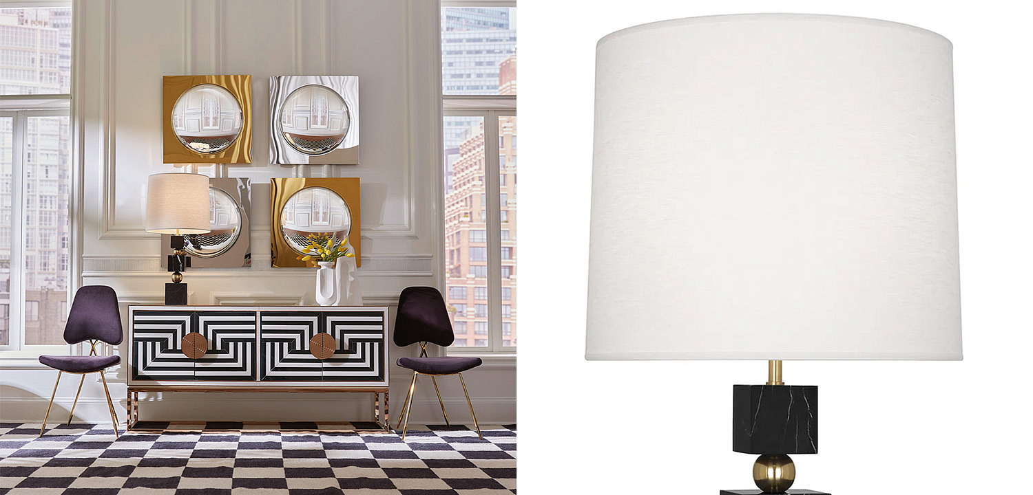 Настольная лампа Totem Table Lamp Black Marble Настольная лампа Totem Table Lamp Black Marble - Loft-Concept в Кирове