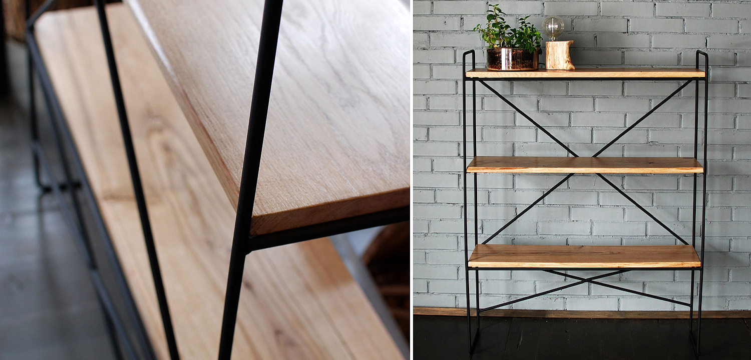 Стеллаж Ridley Industrial Metal Rust Rack Стеллаж Ridley Industrial Metal Rust Rack - Loft-Concept в Кирове