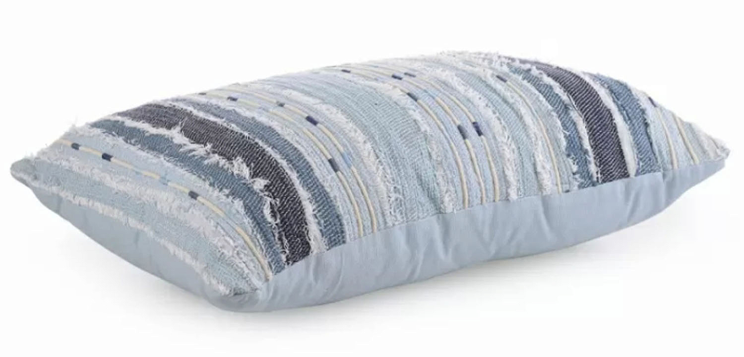 Подушка Blue Ikat stripes Подушка Blue Ikat stripes - Loft-Concept в Кирове